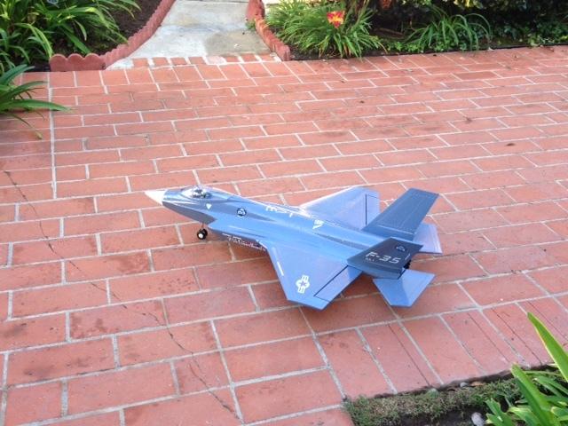 Freewing F-35 Lightning II V2 70mm EDF Thrust Vectoring Jet - PNP - Customer Photo From Nick C.