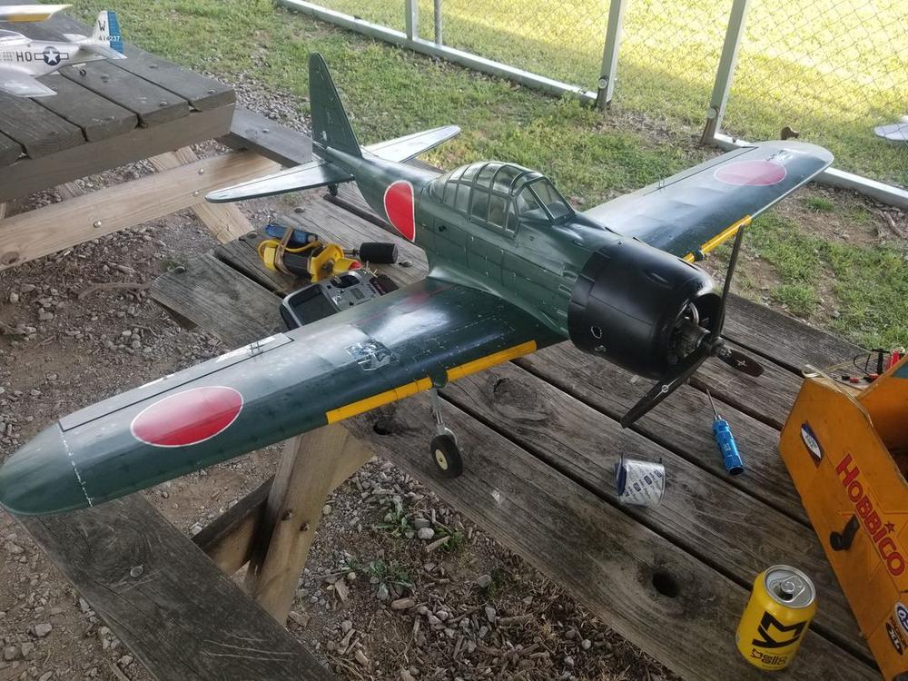 Nexa A6M5 Zero Green 1580mm (62") Wingspan - ARF - Customer Photo From C6 Modellsport