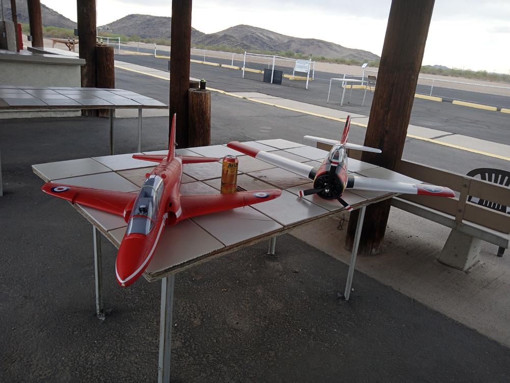 Freewing 6S Hawk T1 “Red Arrow” 70mm EDF Jet - ARF PLUS - Customer Photo From Max Casalini