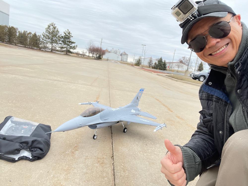 Freewing F-16 Falcon V3 70mm EDF Jet - ARF PLUS - Customer Photo From Al M