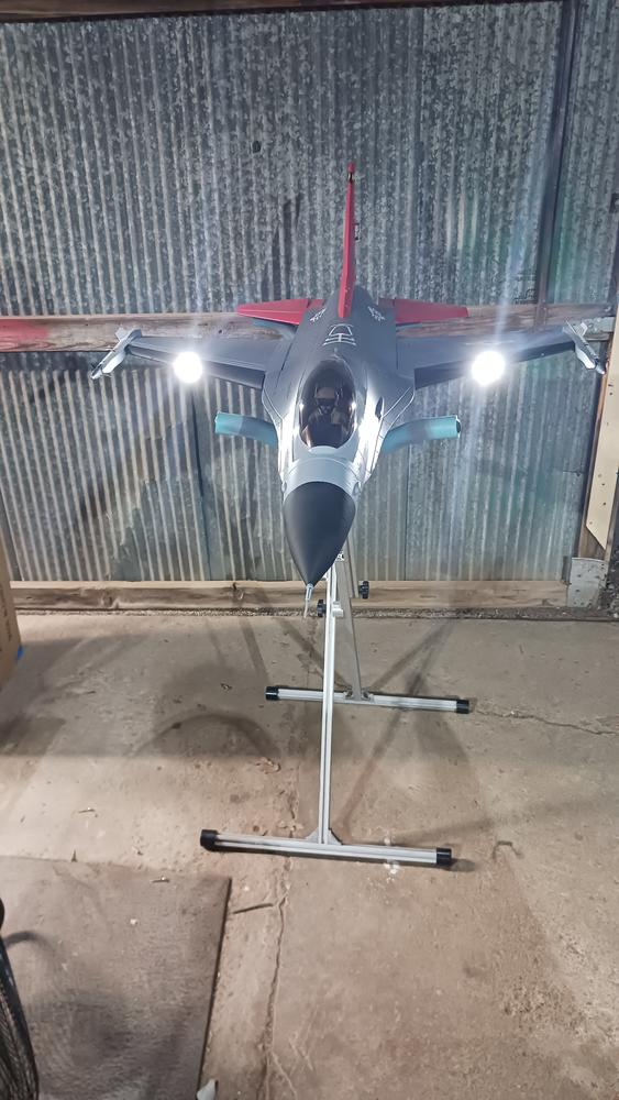 Freewing F-16 Falcon V3 70mm EDF Jet - ARF PLUS - Customer Photo From John