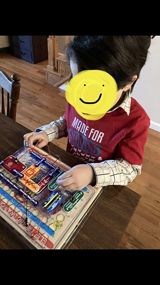 Snap Circuits Jr. 100 Experiments - Customer Photo From Crunchymama2MCrunchymama2M