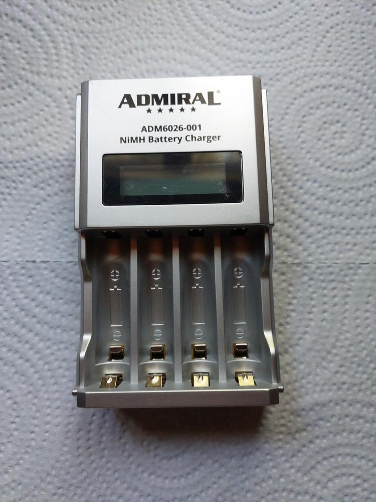 Admiral 4x AA/AAA NiMH Battery Charger - Customer Photo From Paul Sudduth