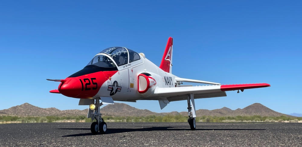 Freewing T-45 Goshawk Super Scale 90mm EDF Jet V2 - ARF PLUS - Customer Photo From Martin Jones