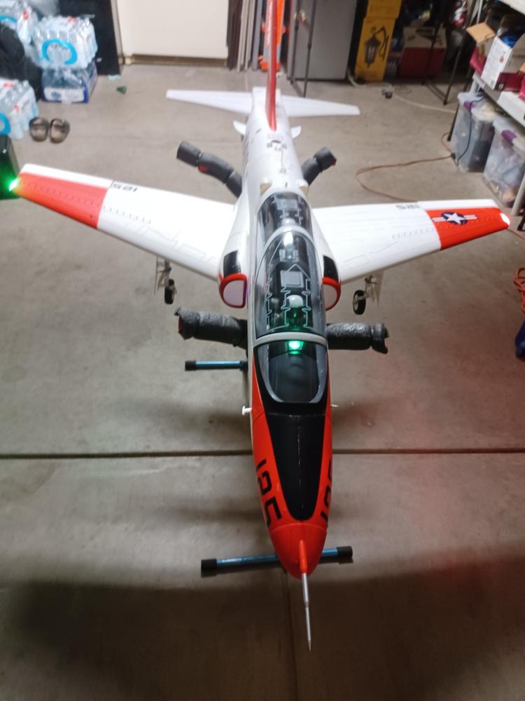 Freewing T-45 Goshawk Super Scale 90mm EDF Jet V2 - ARF PLUS - Customer Photo From Ricky Thrower