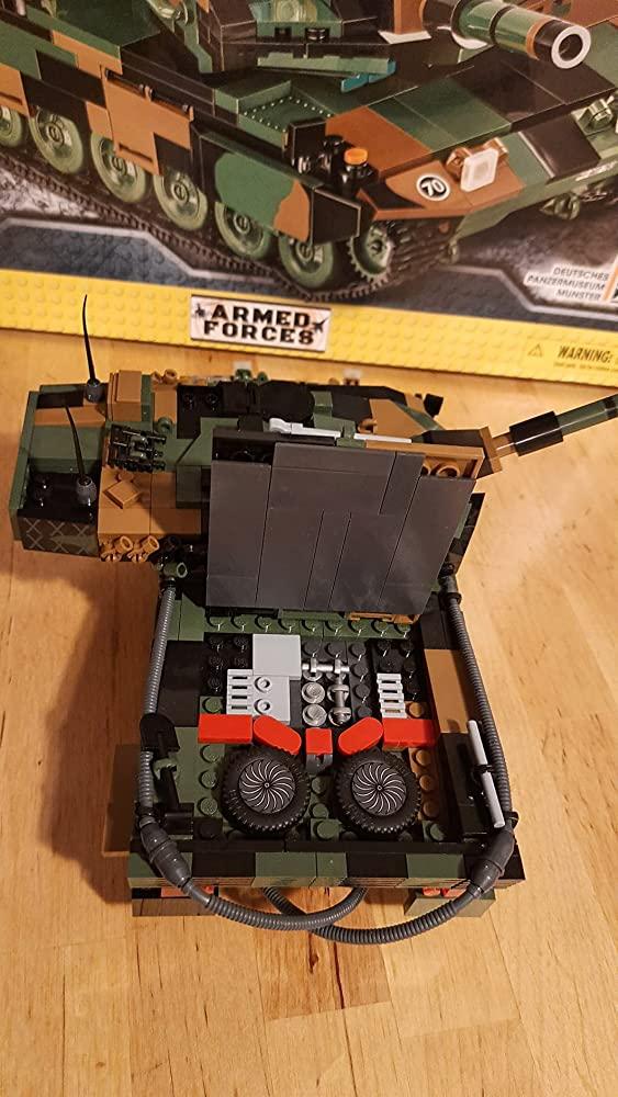 COBI Leopard 2A5 TVM 1:35 Scale Tank Building Block Set - Customer Photo From Capucine Henry