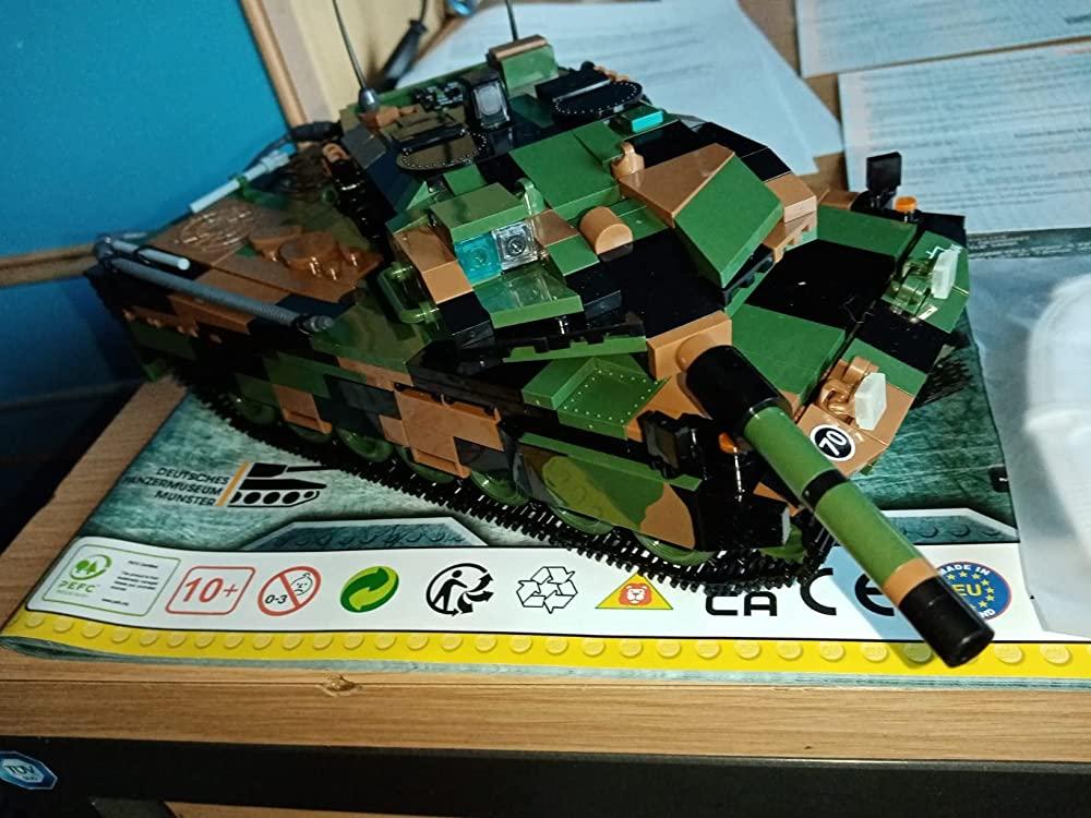 COBI Leopard 2A5 TVM 1:35 Scale Tank Building Block Set - Customer Photo From Valentina Winter