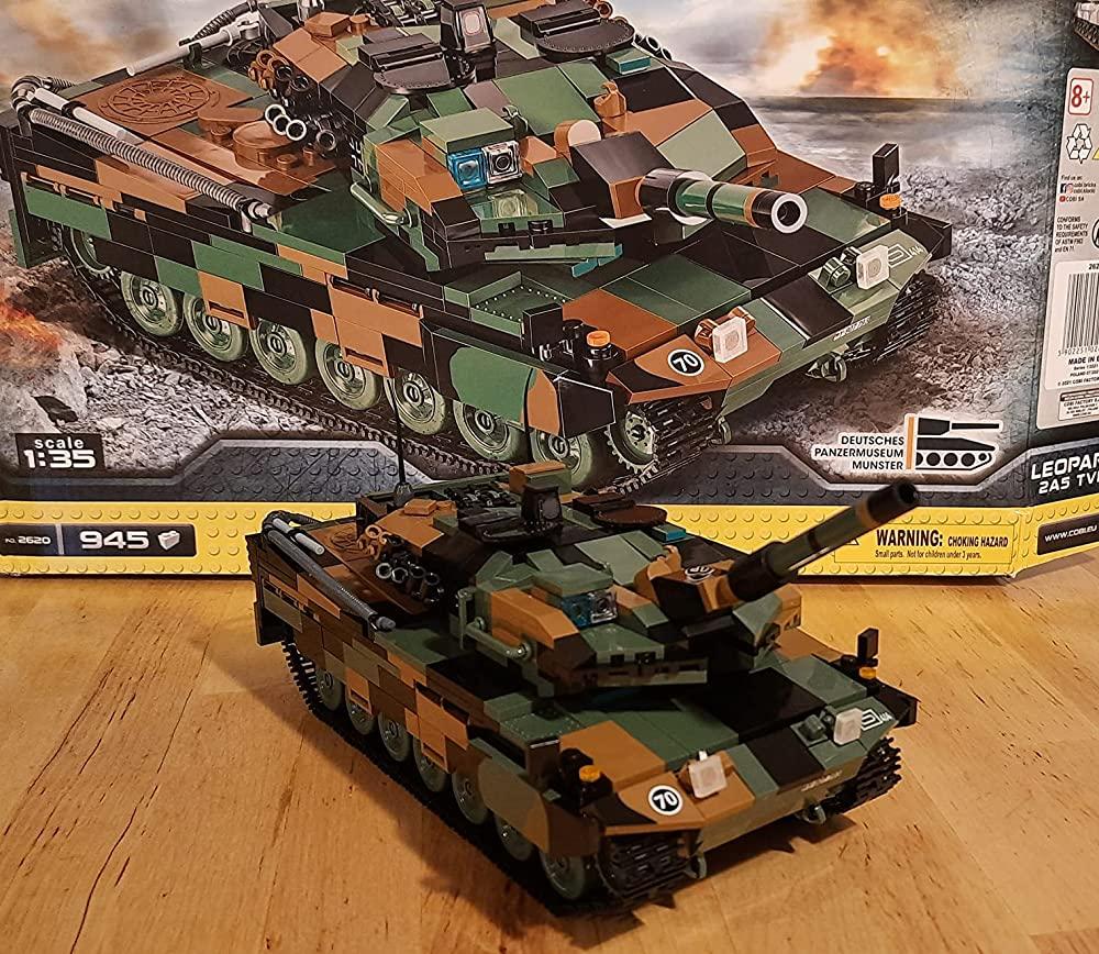 COBI Leopard 2A5 TVM 1:35 Scale Tank Building Block Set - Customer Photo From Capucine Henry