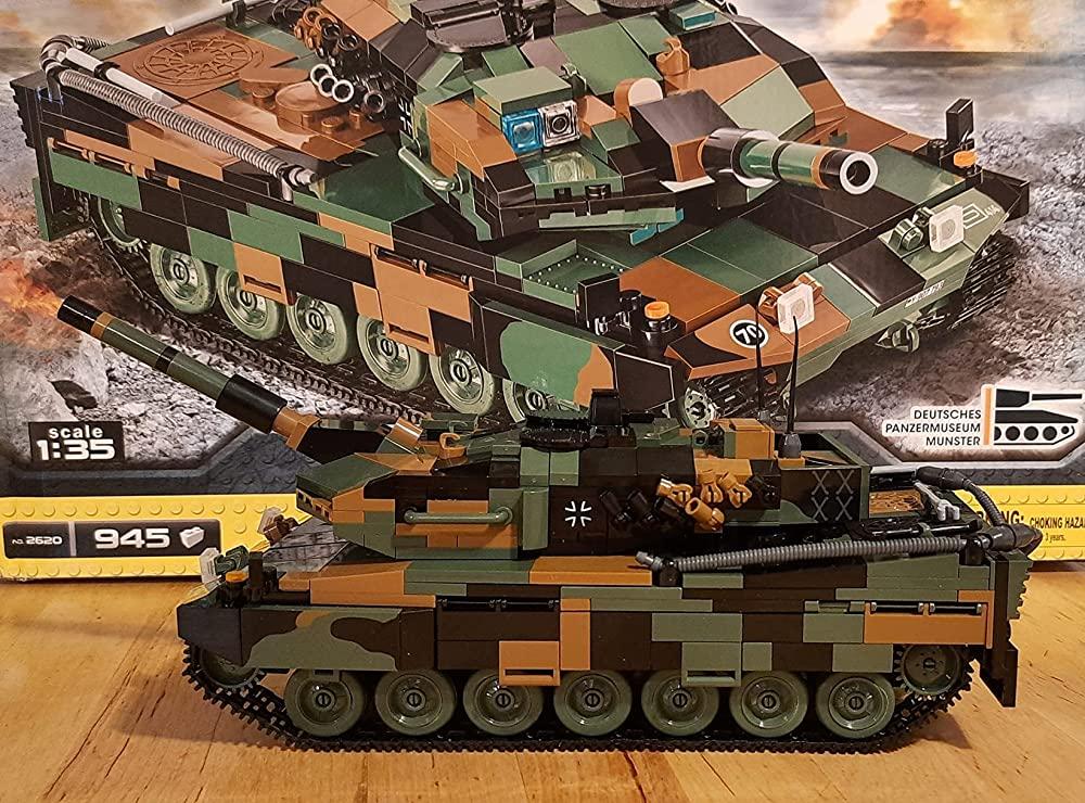 COBI Leopard 2A5 TVM 1:35 Scale Tank Building Block Set - Customer Photo From Capucine Henry