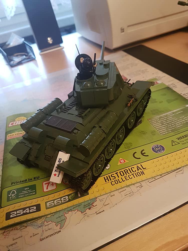 COBI T-34/85 Tank Building Block Set - Customer Photo From Cordula Lohmann