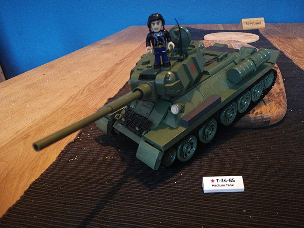 COBI T-34/85 Tank Building Block Set - Customer Photo From Edgar Köhler