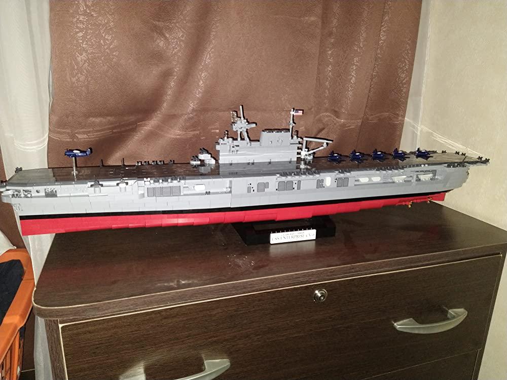 COBI USS Enterprise Aircraft Carrier 1:300 Scale Building Block Set - Customer Photo From Ganesh Biyani