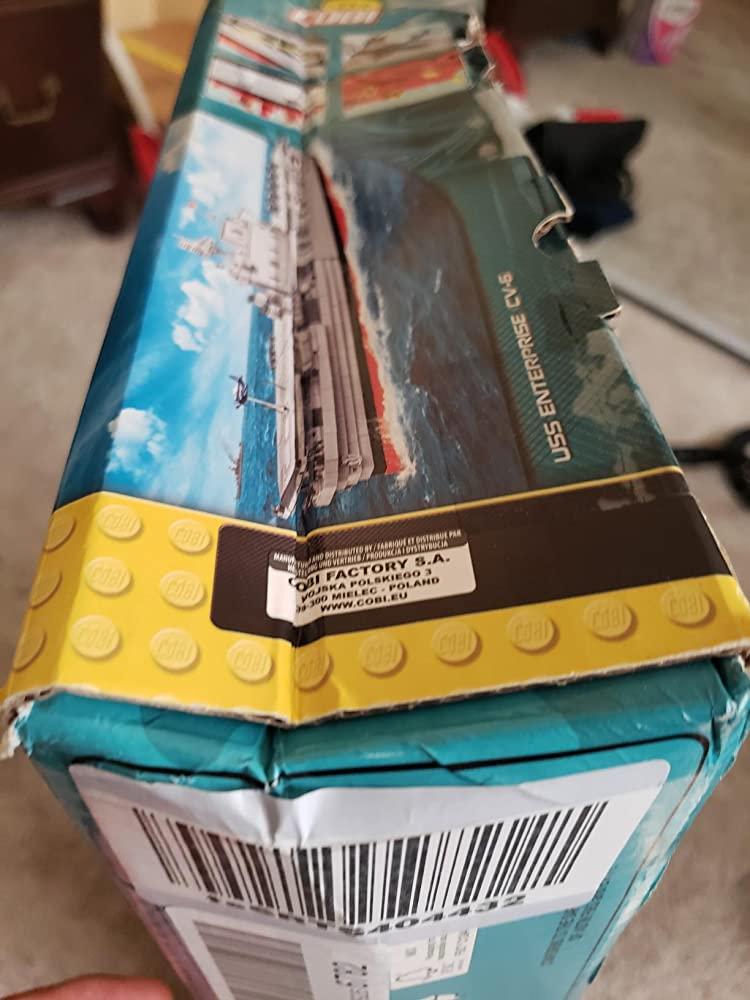 COBI USS Enterprise Aircraft Carrier 1:300 Scale Building Block Set - Customer Photo From Benny Parisian