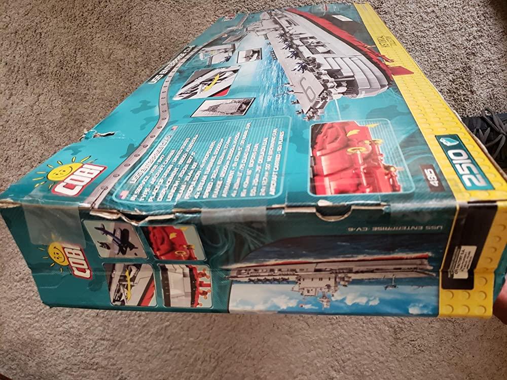 COBI USS Enterprise Aircraft Carrier 1:300 Scale Building Block Set - Customer Photo From Benny Parisian