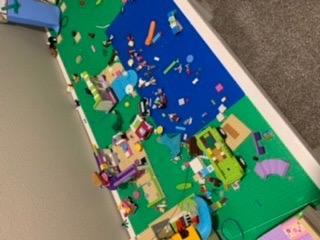 LEGO Classic Blue Baseplate - Customer Photo From Mohamed Du Plooy