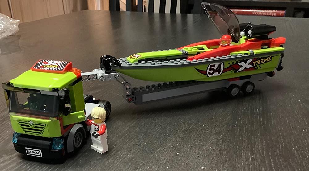LEGO City Race Boat Transporter - Customer Photo From Autumn Borer