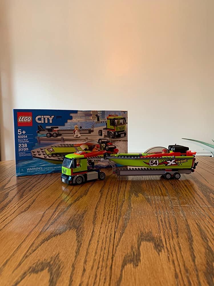LEGO City Race Boat Transporter - Customer Photo From Janet Spinka