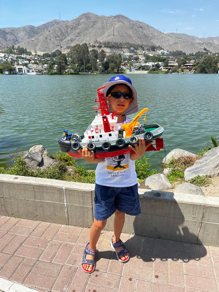 Heng Long 600mm (23.6") RC Work Tugboat – RTR - Customer Photo From Jorge