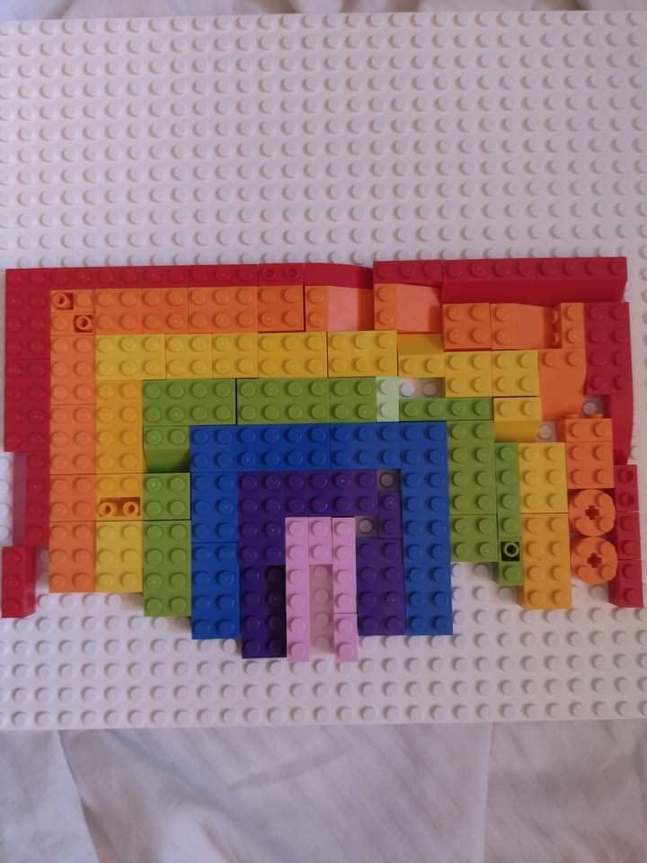 LEGO Classic White Baseplate - Customer Photo From Eldred Fritsch