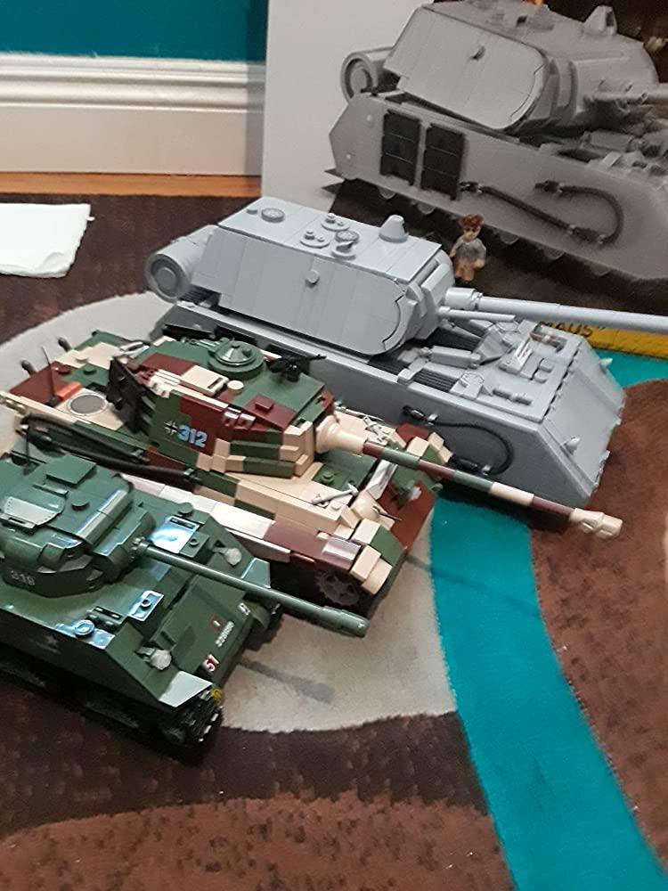 COBI Panzer VIII Maus Tank 1:28 Scale Building Block Set - Customer Photo From Joseph Robinson
