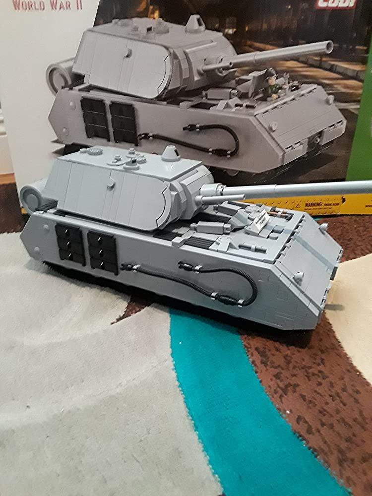 COBI Panzer VIII Maus Tank 1:28 Scale Building Block Set - Customer Photo From Joseph Robinson