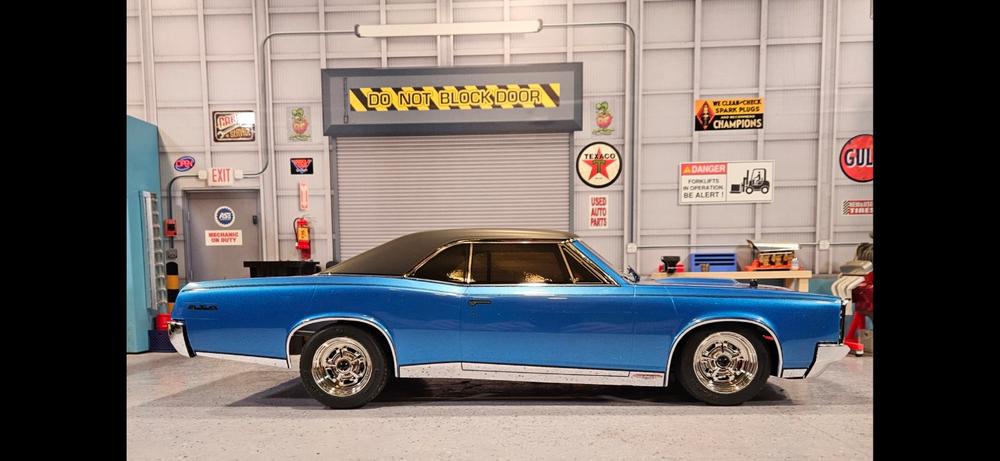 Kyosho Fazer Mk2 FZ02L 1967 Pontiac GTO Tyrol Blue 1/10 Scale 4WD Car - RTR - Customer Photo From Robert Messick