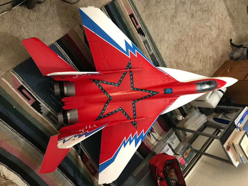 Freewing MiG-29 Fulcrum Red Star Twin 80mm EDF Jet with Thrust Vectoring - PNP - Customer Photo From Benjamin Fuller