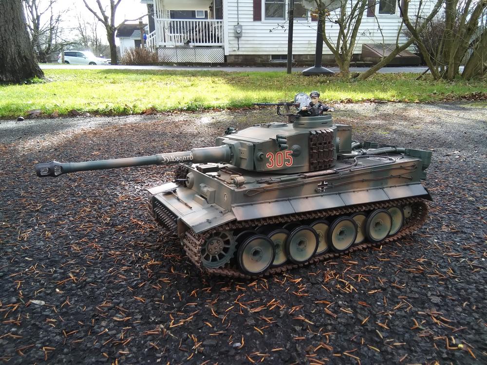 Heng Long German Tiger 1 S33 Upgrade Edition 1/16 Scale Heavy Tank - RTR - Customer Photo From Chris