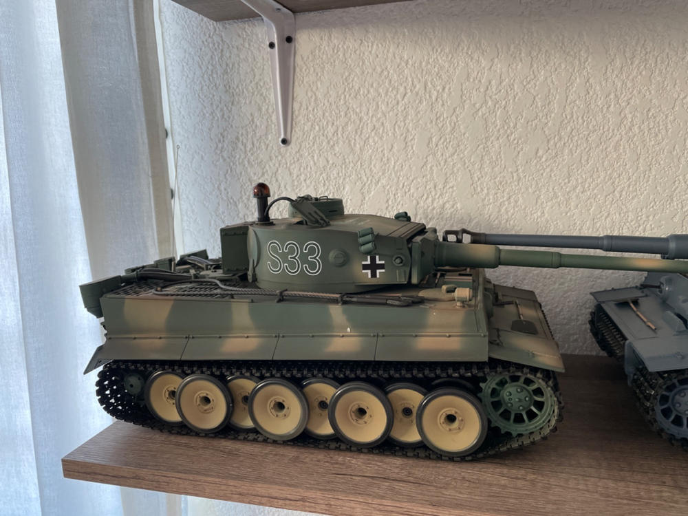 Heng Long German Tiger 1 S33 Upgrade Edition 1/16 Scale Heavy Tank - RTR - Customer Photo From Cuauhtemoc Resendiz Fernandez