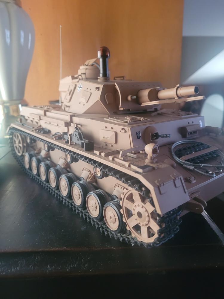 Heng Long German Panzer IV (F Type) Upgrade Edition 1/16 Scale Medium Tank – RTR - Customer Photo From SHANE MCKNIGHT