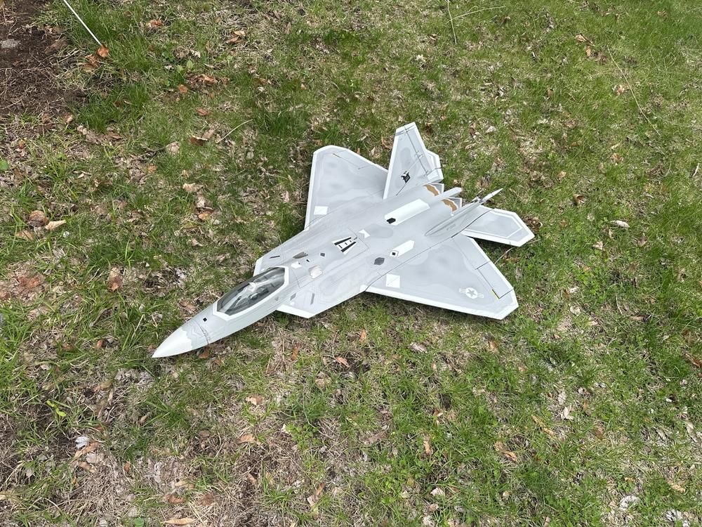 Freewing F-22 Raptor V2 High Performance 4S 64mm EDF Jet - PNP - Customer Photo From Abram Benitez