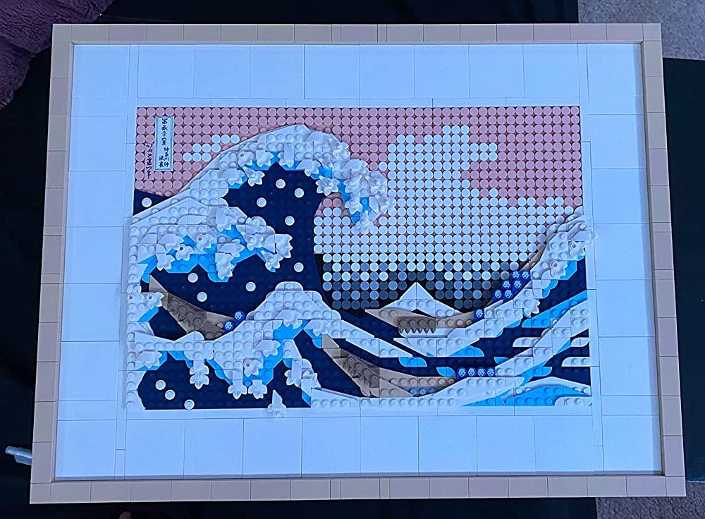 LEGO Art Hokusai – The Great Wave - Customer Photo From Alexis Williams