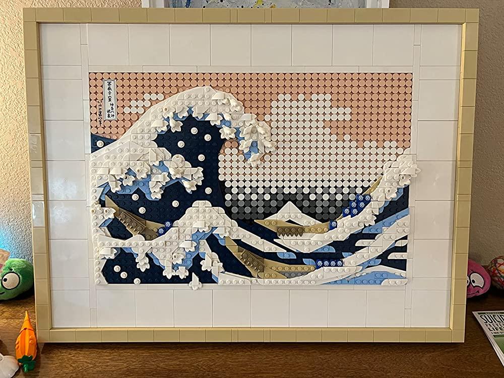 LEGO Art Hokusai – The Great Wave - Customer Photo From K Cole