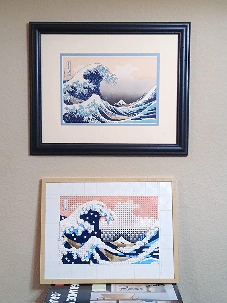 LEGO Art Hokusai – The Great Wave - Customer Photo From K Smith