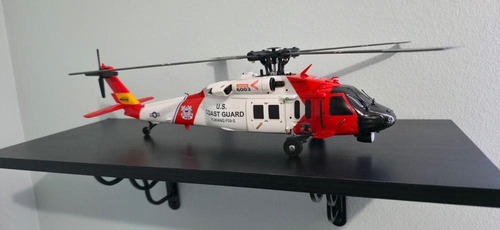 RotorScale UH-60 Coast Guard 220 Size GPS Stabilized Helicopter - RTF - Customer Photo From Hung Tran