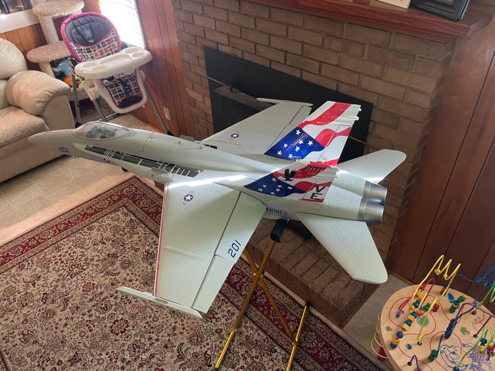Freewing 120A ESC with 8A BEC with Reverse Thrust Function - Customer Photo From James B Smothers