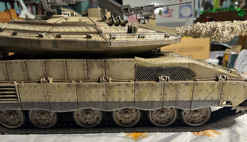 Heng Long IDF Merkava MK IV Professional Edition 1/16 Scale Battle Tank - RTR - Customer Photo From Steven Brown
