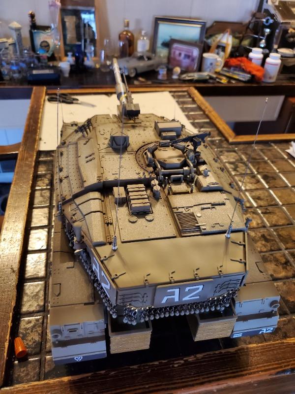 Heng Long IDF Merkava MK IV Professional Edition 1/16 Scale Battle Tank - RTR - Customer Photo From Patricia Wisniewski