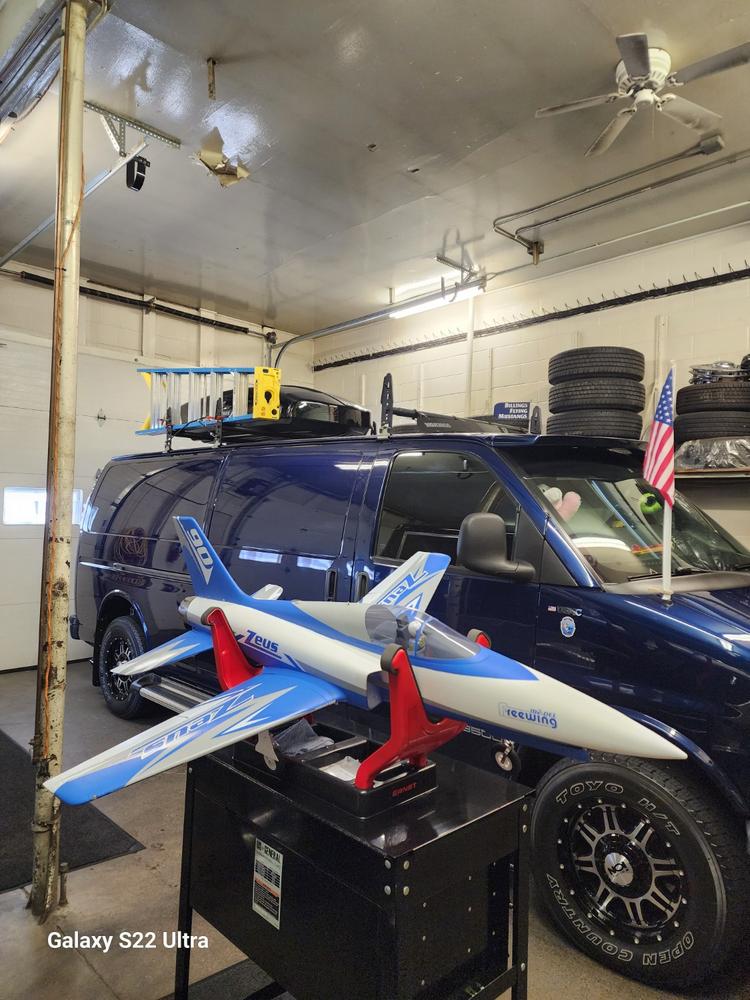 Freewing Zeus 90mm 8S EDF Sport Jet - PNP - Customer Photo From Randy Broderick
