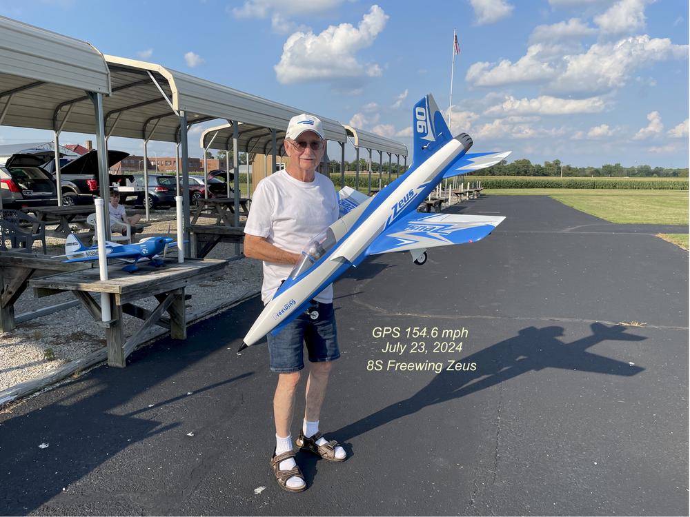 Freewing Zeus 90mm 8S EDF Sport Jet - PNP - Customer Photo From Robert Groves