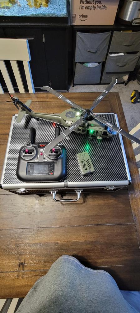 RotorScale UH-60 Black Hawk 220 Size GPS Stabilized Helicopter - RTF - Customer Photo From Keith W