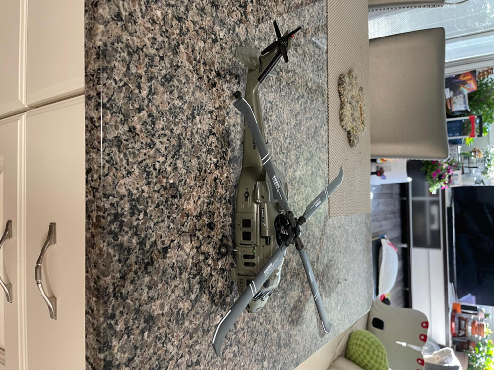 RotorScale UH-60 Black Hawk 220 Size GPS Stabilized Helicopter - RTF - Customer Photo From Mike Moore