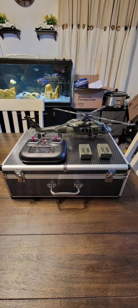 RotorScale UH-60 Black Hawk 220 Size GPS Stabilized Helicopter - RTF - Customer Photo From Keith W