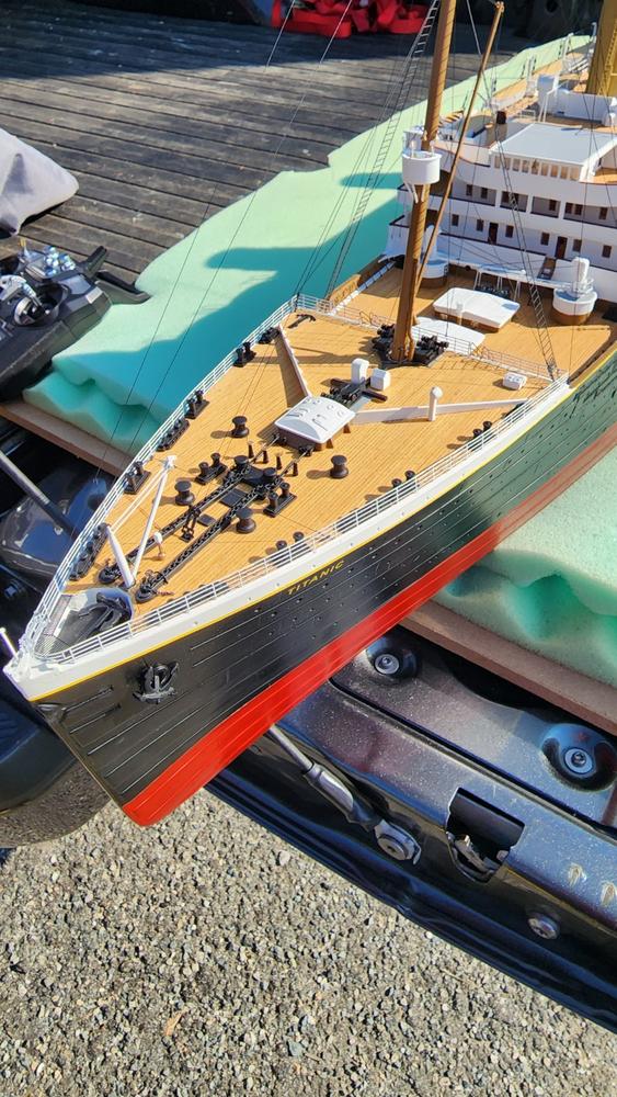 Bancroft RMS Titanic 1/150 Scale 1800mm (70.2") British Liner - RTR - Customer Photo From Christopher Hornung