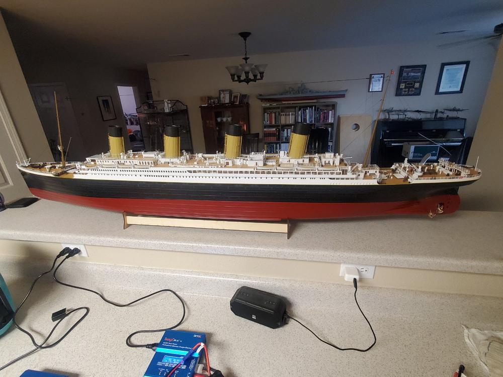 Bancroft RMS Titanic 1/150 Scale 1800mm (70.2") British Liner - RTR - Customer Photo From Taylor Vantiger