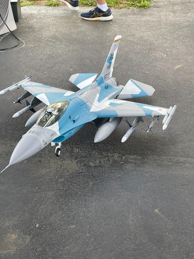 Freewing F-16 V2 Ultra Performance 8S 90mm EDF Jet - PNP - Customer Photo From Kenneth Merrill