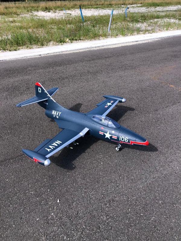 Freewing F9F Panther High Performance 70mm EDF Jet - PNP - Customer Photo From Robert Gilbert