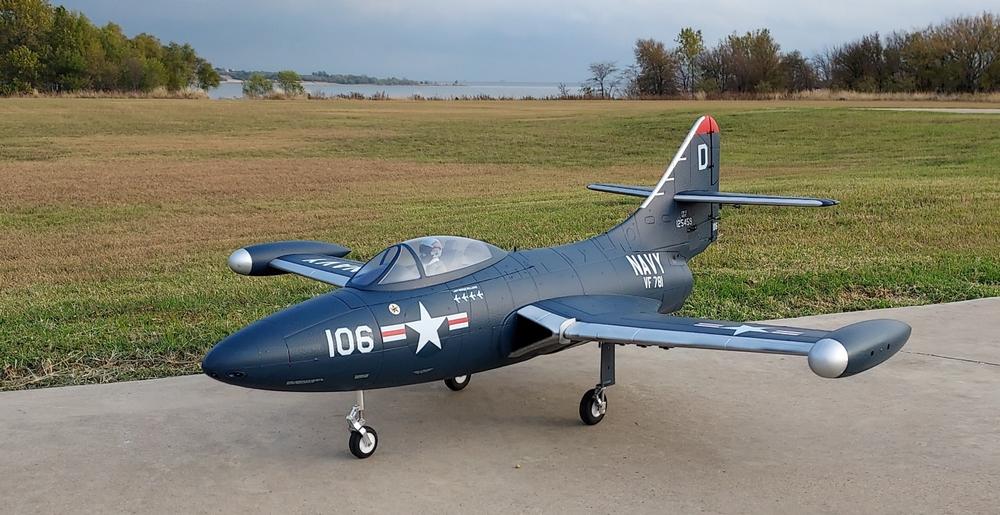 Freewing F9F Panther High Performance 70mm EDF Jet - PNP - Customer Photo From cecil sorrels
