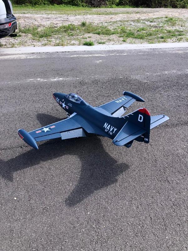 Freewing F9F Panther High Performance 70mm EDF Jet - PNP - Customer Photo From Robert Gilbert