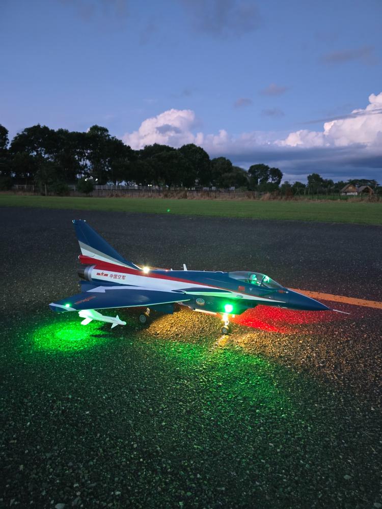 Freewing PLAAF J-10A Blue/White Ultra Performance 90mm EDF Jet - PNP - Customer Photo From Vladimir Acta